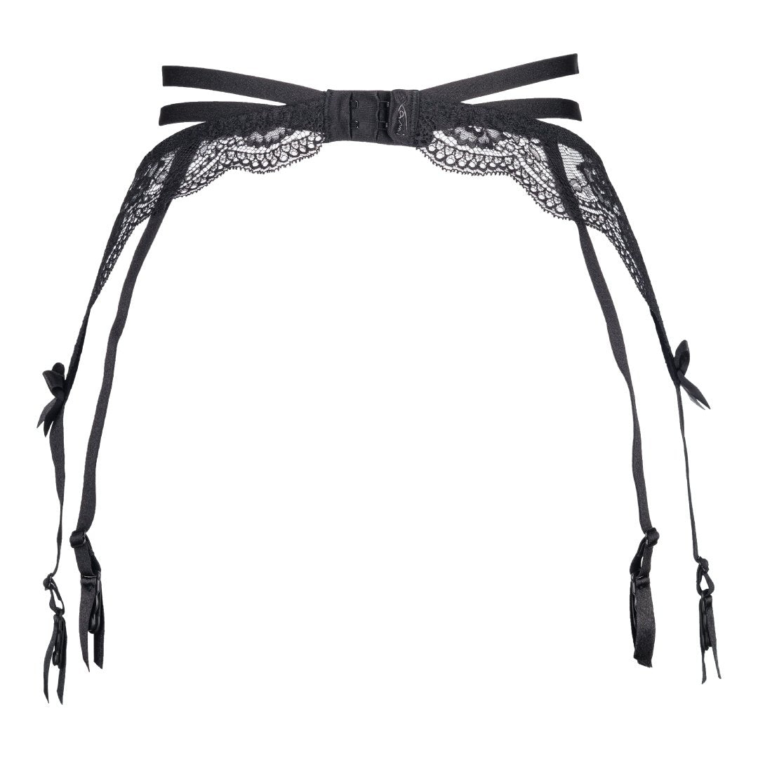 Axami French Kiss Sexy Sheer Lace Garter Belt
