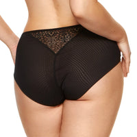 Sheer High Waist Full Brief Panty Gorteks Gabi