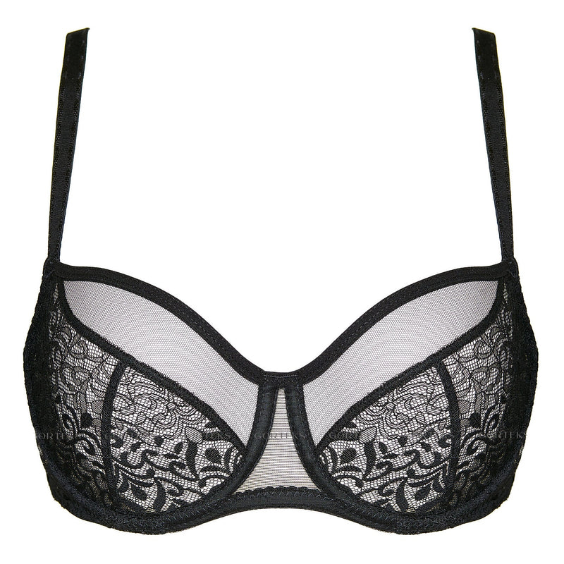 Sheer Plus Size Underwire Bra Gorteks Gabi 2193 @ Lavinia Lingerie