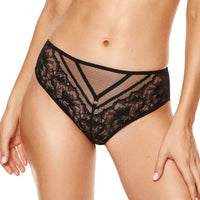 Gorteks Gwen Sheer Lace Mid Rise Bikini Panty