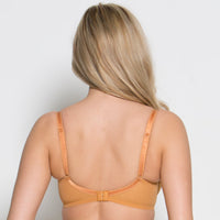 Gossard Glossies Lace Spiced Honey Sheer Molded Bra