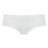 Gossard Glossies White Sheer See Through Shorts Panty