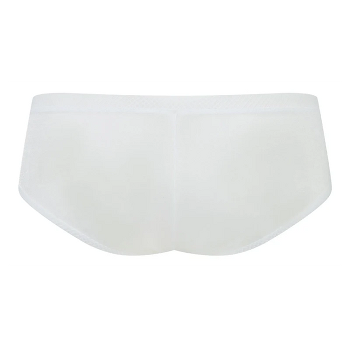 Sheer See Through Shorts Panty Gossard Glossies White