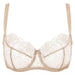 Sheer Balconette Bra Nude Lingerie