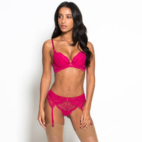 Gossard Superboost Lace Vivacious Sheer Garter Belt