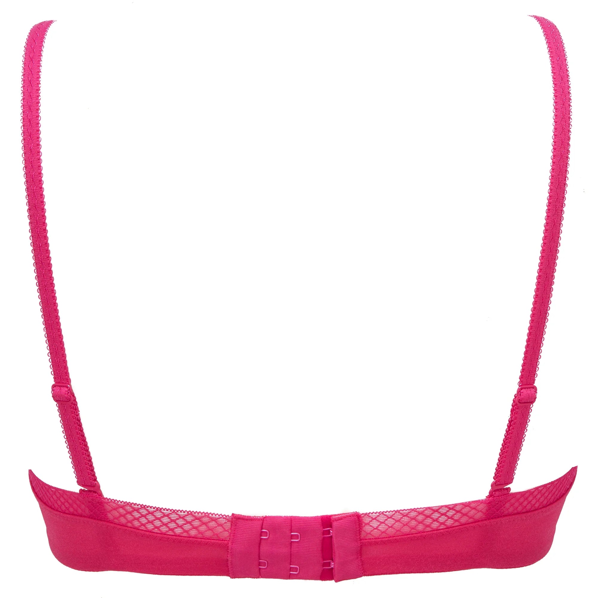 Pink Bra back view