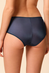 Gossard Glossies Shadow Blue Sheer Short Panty
