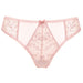 sheer mesh thong panty pink