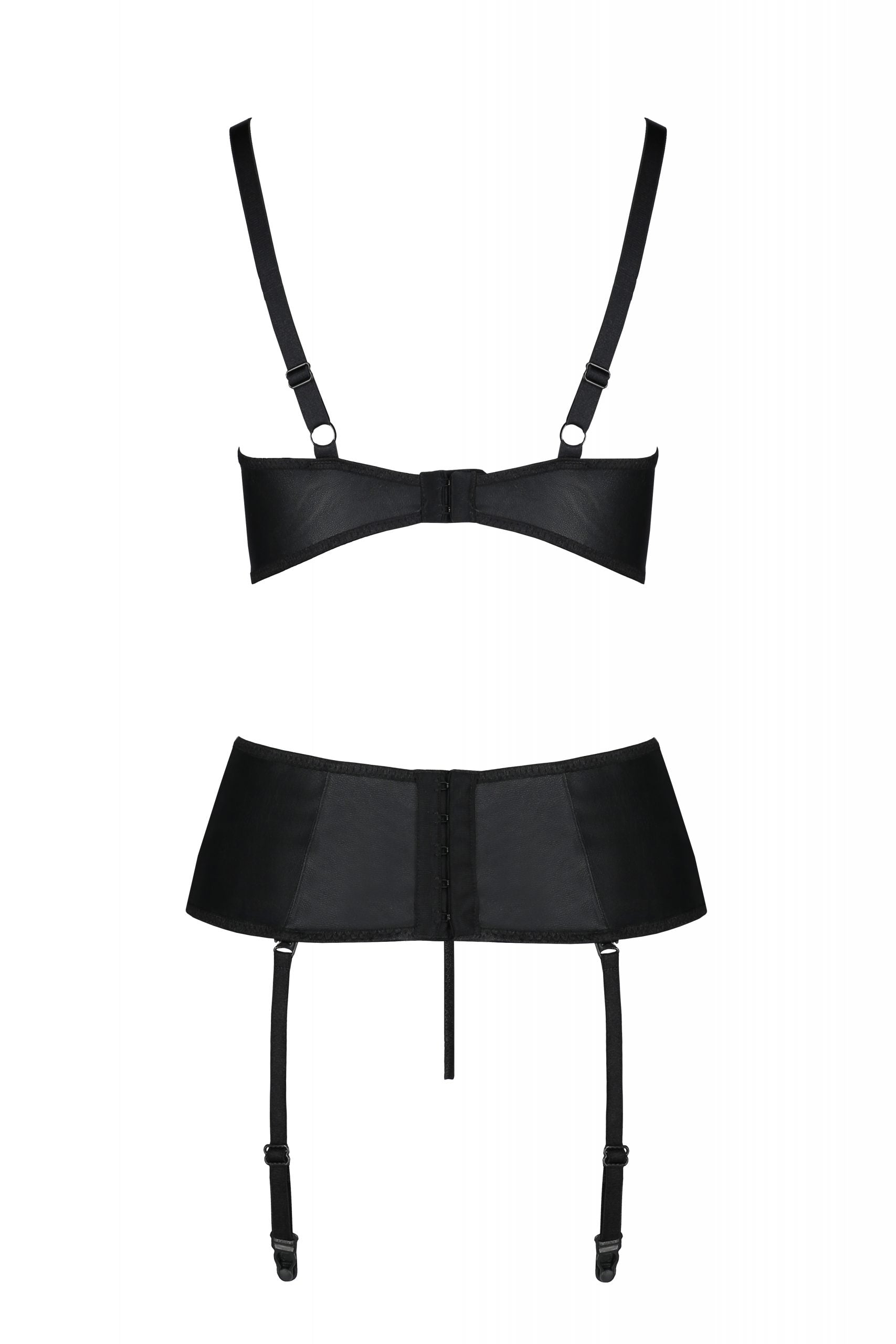 Sexy Open Cup Corset: Embrace Seductive Sophistication Black Bustier   Lavinia