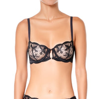 Huit - Lettre d'Amour Underwire - Black