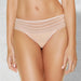 Soft Sheer Striped Thong Panty Plus Size Intimates @ Lavinia Lingerie
