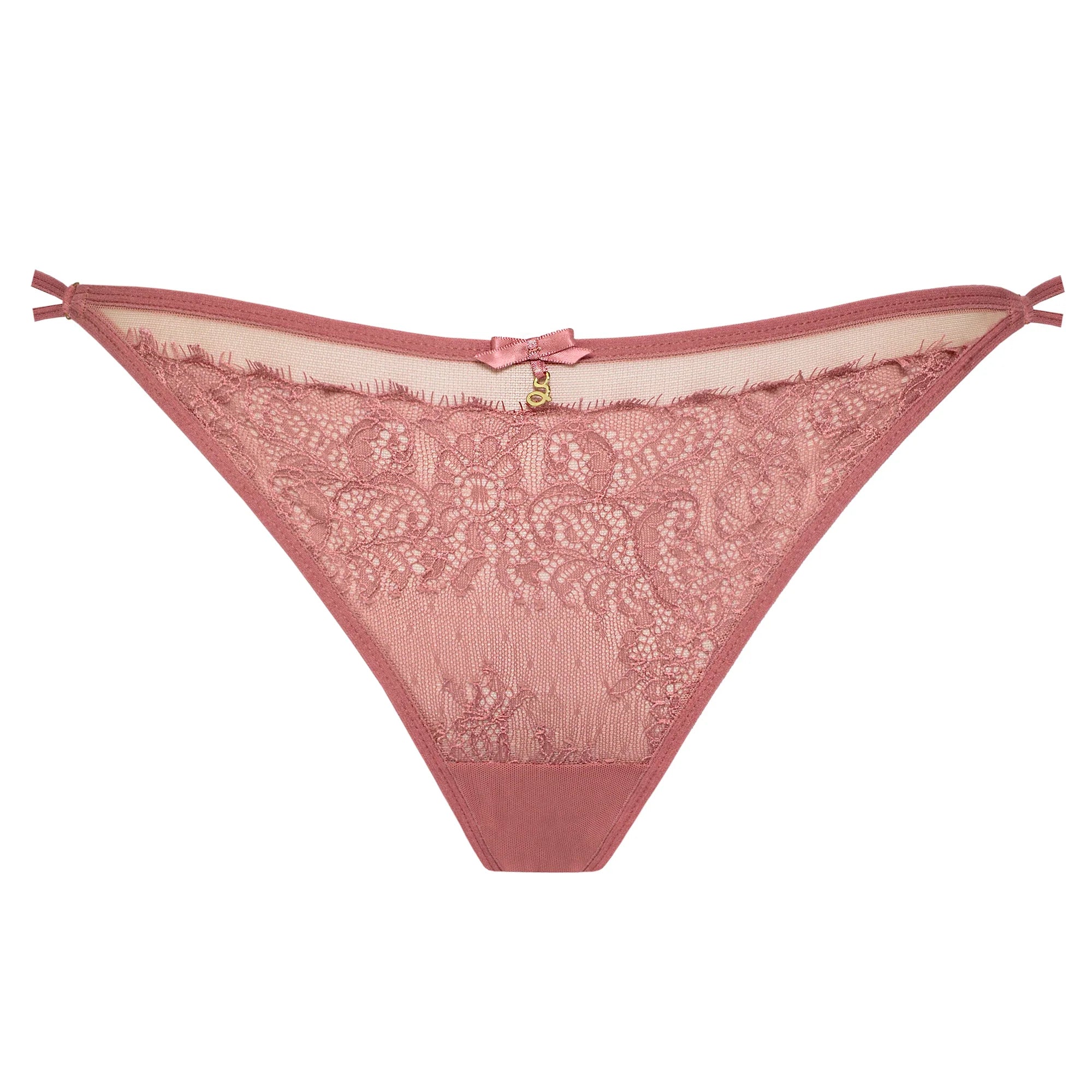 Lace Low-Rise String Panty Samanta Naomi