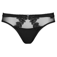 Soft Transparent Bikini Panty Black Underwear