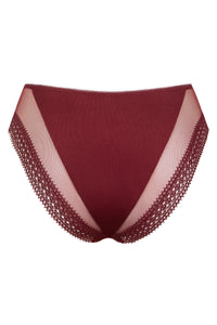 Lisca Adventure Garnet Red Brief Panty
