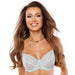 Soft Sheer Full Figure Bra Sawren Moonlight Blue Lingerie