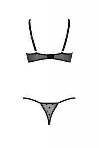 Sexy Open Cup Bra & Sheer String Passion Marina