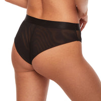 Sheer Mesh Brazilian Panty back view