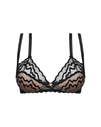 Sheer Demi Cup Underwire Bra Obsessive Arienna