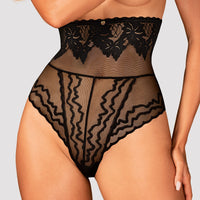 Sexy High Waist Peek-a-Boo Panty Obsessive Arienna