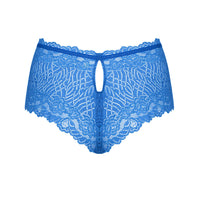 Seductive Lace Peek-A-Boo Shorties Panty Obsessive Bluellia