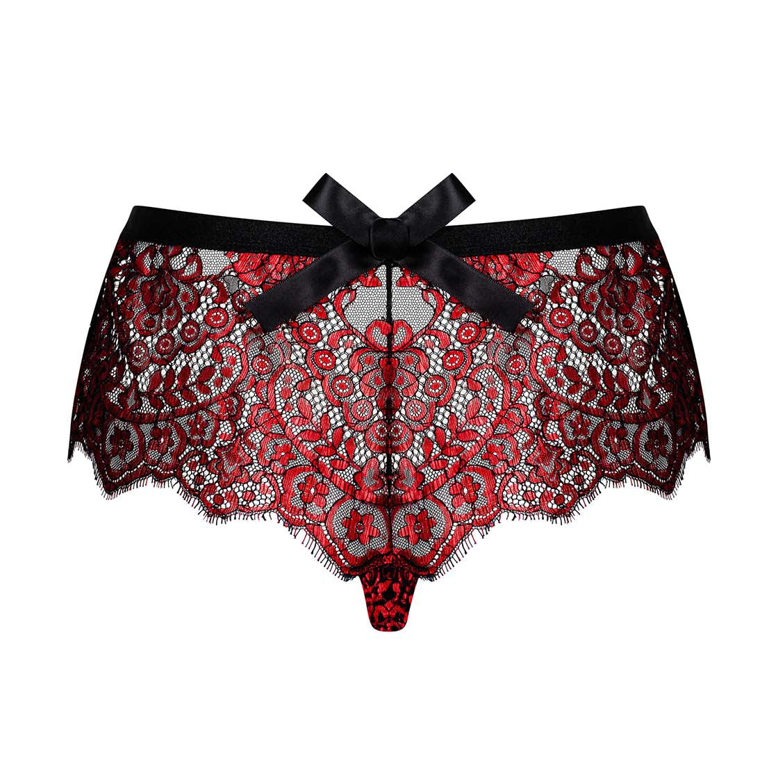 Sheer Seductive Lace Shorties Panty Obsessive Redessia