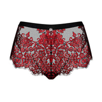 Sheer Seductive Lace Shorties Panty Obsessive Redessia