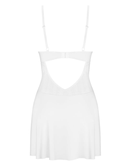 Sheer Mesh Chemise & Thong Panty Obsessive Alissium