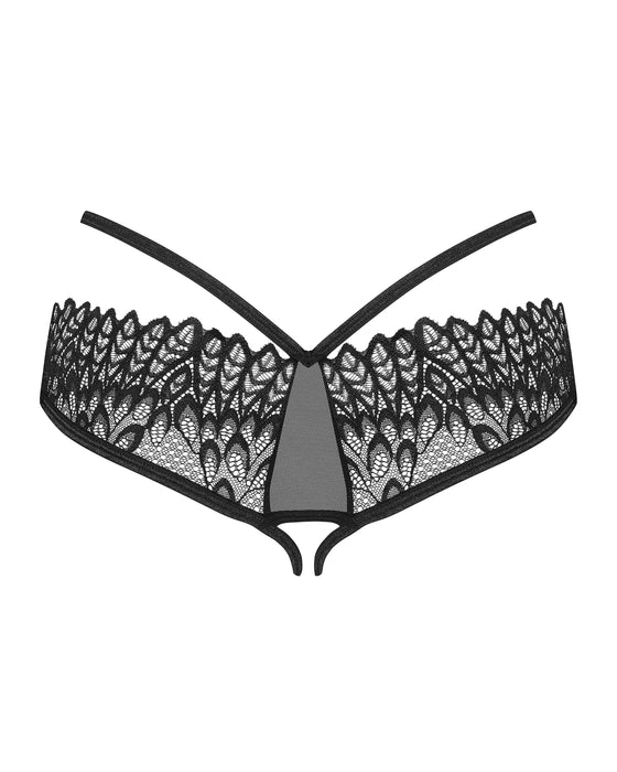 Sexy Sheer Lace Crotchless Panty Obsessive Donarella