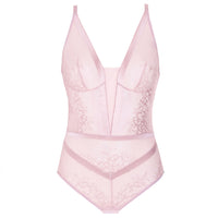 Sheer Lace Body Gorteks Porto Lilac