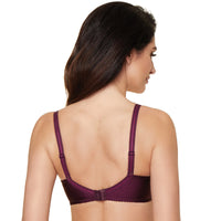 Sheer Lace Bra Gorteks Pamela Aubergine
