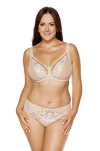 Plunge Unlined Embroidered Bra Gorteks Egerie large