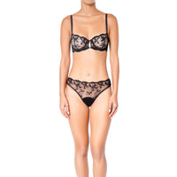 Huit - Lettre d'Amour Underwire - Black