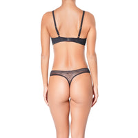 Huit - Eclatante Noir - Thong