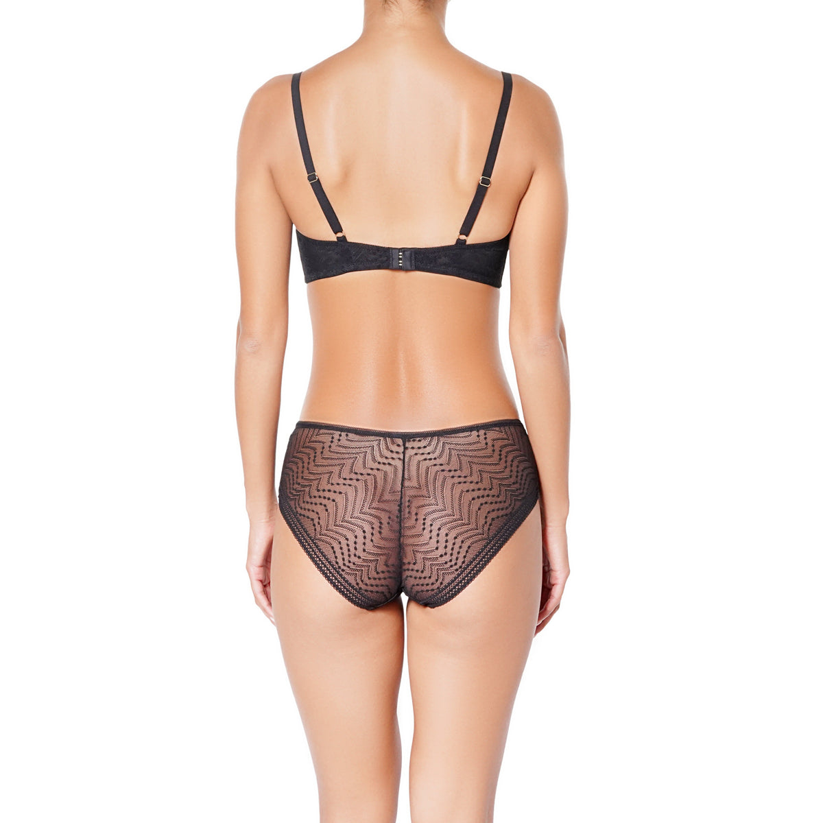 Huit - Eclatante Noir - Underwire Bra