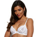 Sheer Plunge Bra Gossard Superboost Lace White