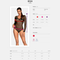 Sheer Bodysuit Obsessive Senia