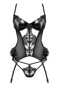 Beauty Night Rafaella Sheer Lace Corset
