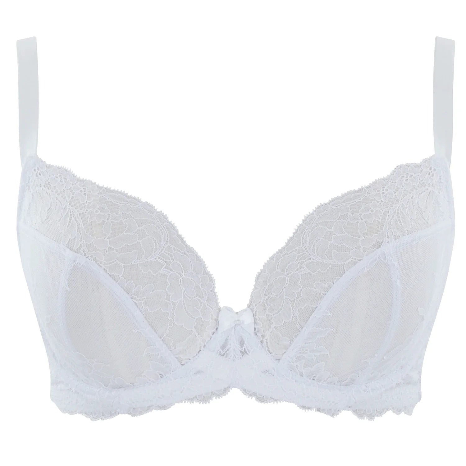 Panache Ana Plunge Sheer Lace Bra