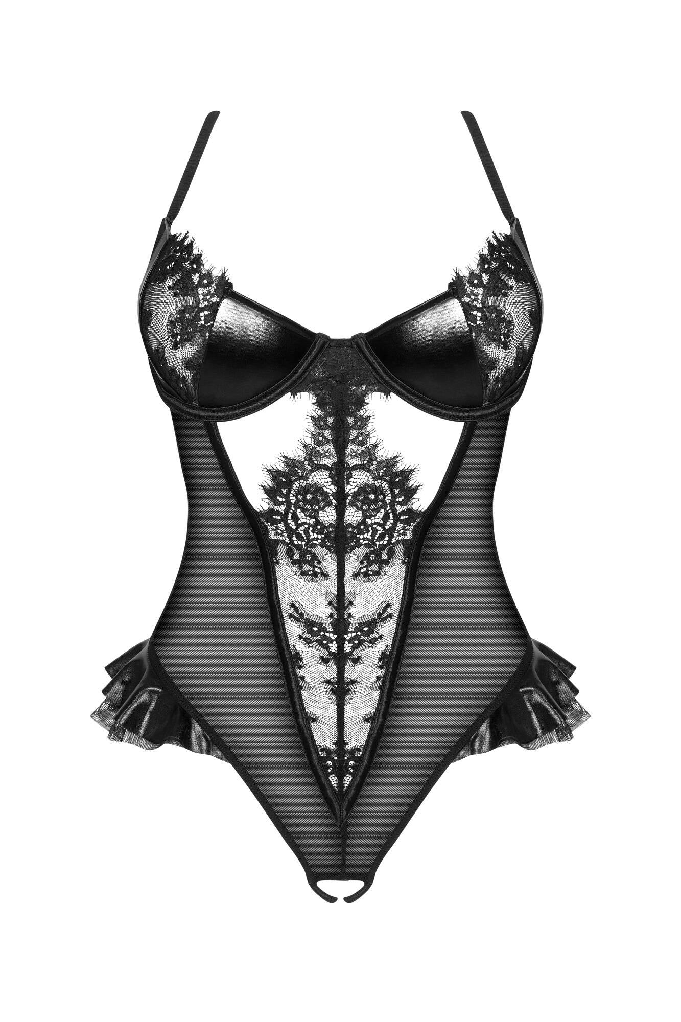 Beauty Night Rafaella Sheer Lace Teddy