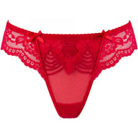 Sheer Lace Thong Panty Axami Valentine