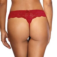 Sheer Lace Thong Panty Axami Valentine