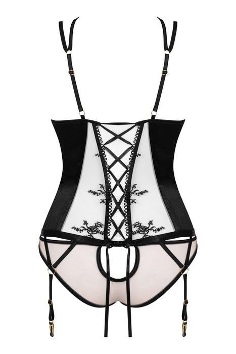 Sheer Mesh Corset Beauty Night Gianna