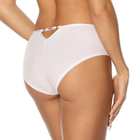 Sheer Mesh Lace High Waist Brief Panty Pure Mindy