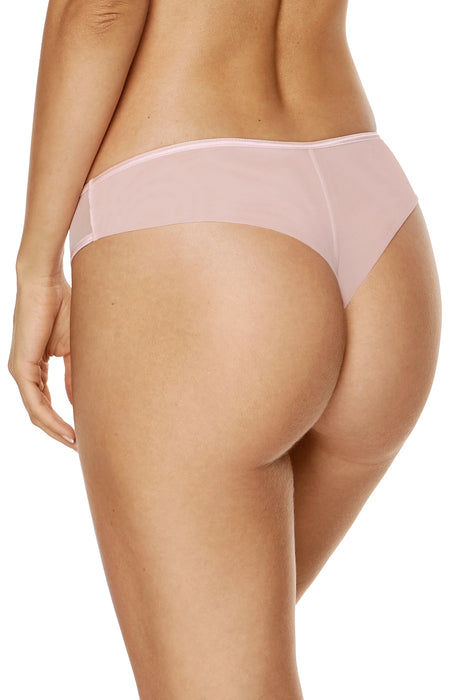 Sheer Mesh Thong Panty Gorteks Coco Pink