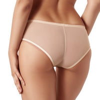 Sheer See Through Bikini Panty Venice Beige