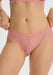 Sheer Stretch Cheeky Tanga Panty The Lace Rose Pink; Shop @ Lavinia Lingerie