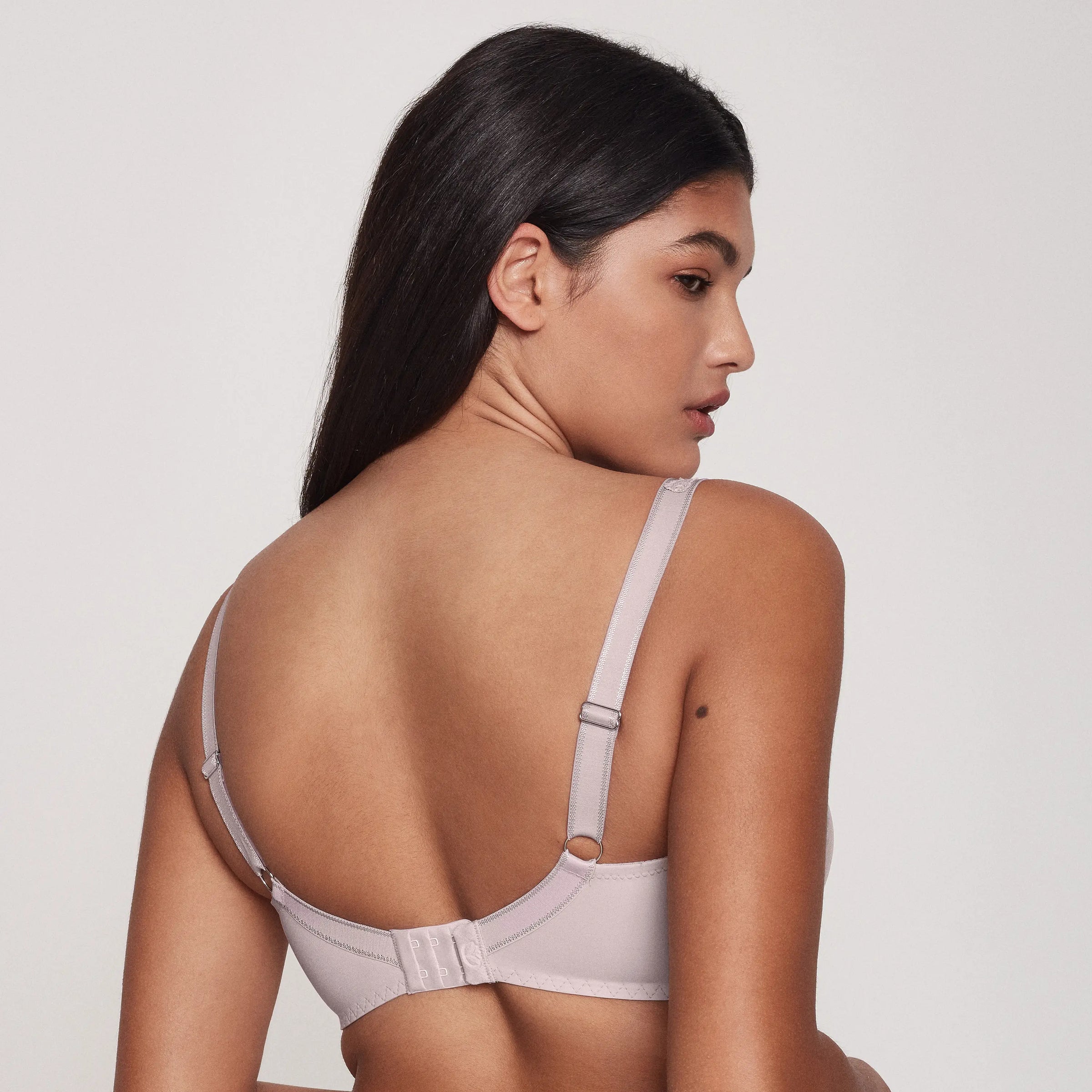 Beige Bra back view