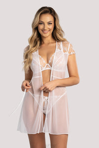 Sheer Mesh Robe Unikat Rubi