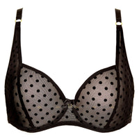 Sheer Bra Black