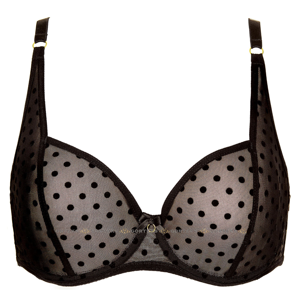 Sheer Bra Black